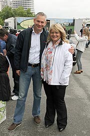 Wolfgang Altmüller, Alexandra Schörghuber (©Foto: Martin Schmitz)